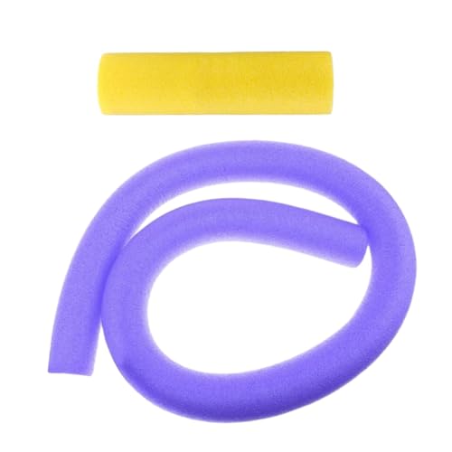 Amagogo Schwimmende Poolnudeln, Schaumstoffrohr mit Verbindungsgelenk, 149,9 cm, Schwimmbadnudeln für Kinder und Erwachsene, Bastelprojekte, Lila fest von Amagogo