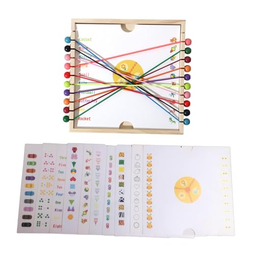 Amagogo Seilentwirrungsspielzeug, Knotenentwirrungsstapel-Sortierspielzeug, Denksportaufgabe-Spiel, Drehpuzzle, Seilpuzzle für Kinder Amagogo Seilentwirrungsspielzeug, Knotenentwirrungsstapel-Sortierspielzeug, Denksportaufgabe-Spiel, Drehpuzzle, Seilpuzzle für Kinder von Amagogo