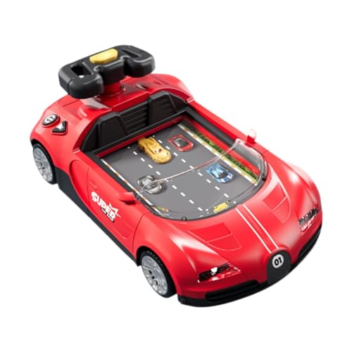 Amagogo Simuliertes Rennwagen-Fahrspiel, pädagogisches Jungen-Rennspiel, Auto-Fahrspielzeug, Jungen-Autosimulationsspielzeug für 3-jährige Kinder, Rot Amagogo Simuliertes Rennwagen-Fahrspiel, pädagogisches Jungen-Rennspiel, Auto-Fahrspielzeug, Jungen-Autosimulationsspielzeug für 3-jährige Kinder, Rot von Amagogo