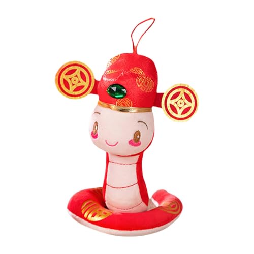 Amagogo Snake Plüsch Tier Plüsch Spielzeug Komfortables Festival Dekor Schlange Puppen Party Gefälligkeiten für Tisch Zimmer, 22cm mit Lanyard Amagogo Snake Plüsch Tier Plüsch Spielzeug Komfortables Festival Dekor Schlange Puppen Party Gefälligkeiten für Tisch Zimmer, 22cm mit Lanyard von Amagogo