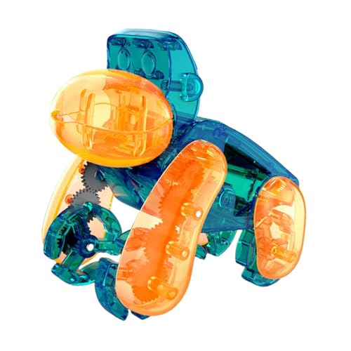 Amagogo Solarroboter, DIY-Gebäude, Spielzeug, kreative Codierungsspiele, Lernspielzeug, Roboter-Set für Jungen, Mädchen, Kinder im Alter von 8–12 Jahren, Schimpansen von Amagogo