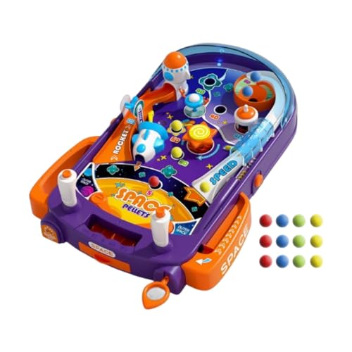 Amagogo -Spieltisch, elektronischer, Action und Spiel, Mehrzweck-Partygeschenk, Jungen, Mädchen, Kinder, stabile Murmelspielmaschine, mit 52 Bällen Amagogo -Spieltisch, elektronischer, Action und Spiel, Mehrzweck-Partygeschenk, Jungen, Mädchen, Kinder, stabile Murmelspielmaschine, mit 52 Bällen von Amagogo