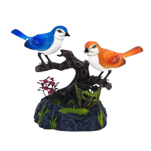 Amagogo Sprechende Papageien, sprechende Soundkontrolle Vogelspielzeug, leichte Kinderspielzeug, Bürodekoration Elektrische Vögel, 1 Orange 1 Blau Amagogo Sprechende Papageien, sprechende Soundkontrolle Vogelspielzeug, leichte Kinderspielzeug, Bürodekoration Elektrische Vögel, 1 Orange 1 Blau von Amagogo