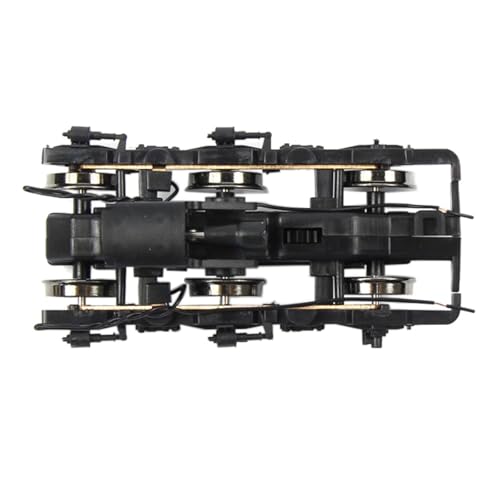 Amagogo Spring Bogies Metallräder Upgrade Assembly Building Kits Zug Drehgestelle von Amagogo