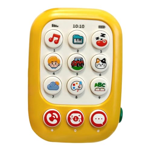 Amagogo Telefon Spielzeugsimulation Kamera Kognitive Entwicklung Musik Sound Telefon Kinder Mobiltelefon Spielzeug im Alter von 18 Monaten+ von Amagogo