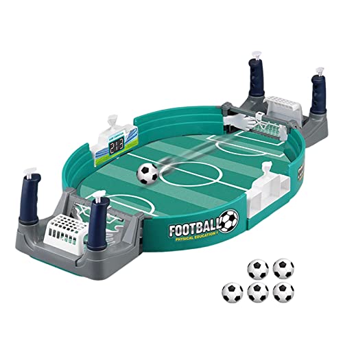 Amagogo Tischfußball Flipperspiele Indoor Sportbrett mit Fingerkampf Interaktives Spielzeug Fußball Fußballspiele für Kinder, Verbesserte große Größe von Amagogo