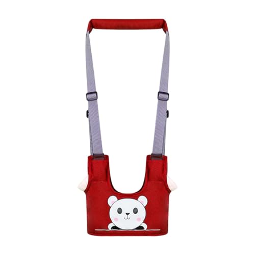 Amagogo Wandergurt, tragbarer Walk -Assistentengürtel für Kinderkinderbaby, Rot von Amagogo