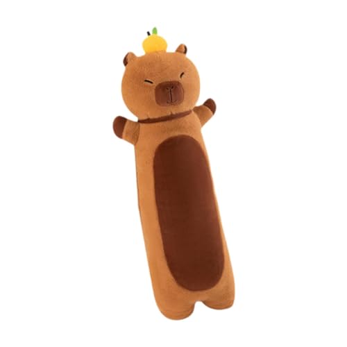 Amagogo Weiche Plüsch Capybara Doll Capybara gefüllte Tier lang Körper werfen Home Decor Capybara Body Plüschspielzeug für Teenager Erwachsene Kinder, 90cm von Amagogo