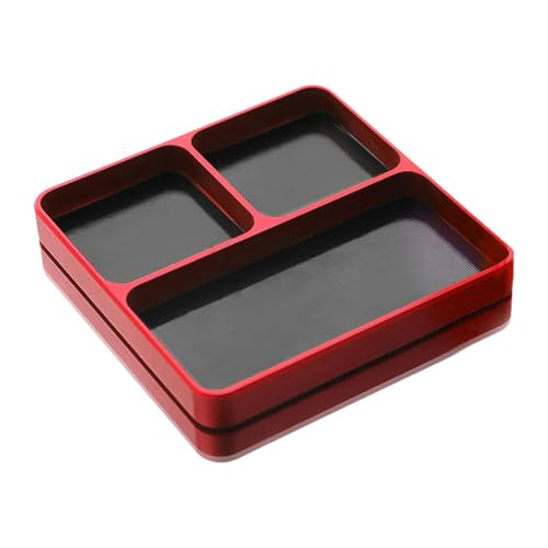Amagogo Werkzeughalter Tablett kleine Teile Aufbewahrungsfach Teile Organizer 98x98cm Multi Zweck für Telefonreparatur RC -Autos Reparaturwerkzeug, Rot Amagogo Werkzeughalter Tablett kleine Teile Aufbewahrungsfach Teile Organizer 98x98cm Multi Zweck für Telefonreparatur RC -Autos Reparaturwerkzeug, Rot von Amagogo