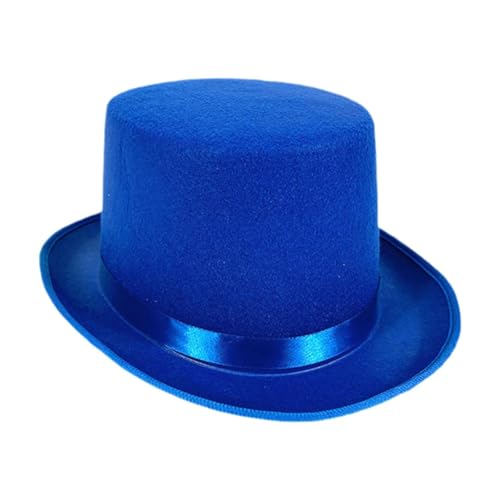 Amagogo Zylinder-Kostüm-Butler-Kostümzubehör für Festival-Karneval-Rollenspiele, Blau Amagogo Zylinder-Kostüm-Butler-Kostümzubehör für Festival-Karneval-Rollenspiele, Blau von Amagogo