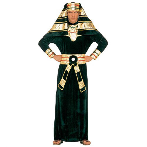 Ägyptischer Pharao Kostüm Ägypter Herrenkostüm Samt L 52 Pharaonenkostüm König Gewand Königskostüm Fasching Pharaonen Faschingskostüm Ramses Cheops Ägypten Karnevalskostüm Orient Antike Mottoparty von Amakando