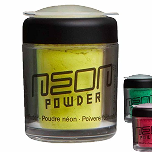 Amakando 80er Jahre Schminke Schminkpuder Neongelb Powder Lidschatten Neon Puder Karneval Accessoires Faschingsschminke Kosmetik Party Make Up Amakando 80er Jahre Schminke Schminkpuder Neongelb Powder Lidschatten Neon Puder Karneval Accessoires Faschingsschminke Kosmetik Party Make Up von Amakando