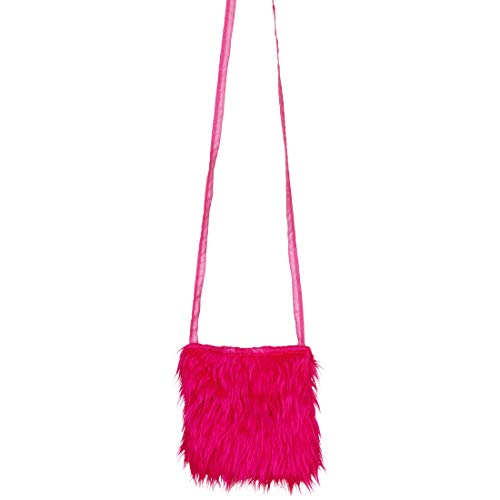 Amakando Auffällige Flower Power Plüsch-Tasche/Pink 18x18cm / Schlagermove Schultertasche als Kostüm-Zubehör 80s & 90s / Bestens geeignet zu Festival & Straßenkarneval Amakando Auffällige Flower Power Plüsch-Tasche/Pink 18x18cm / Schlagermove Schultertasche als Kostüm-Zubehör 80s & 90s / Bestens geeignet zu Festival & Straßenkarneval von Amakando