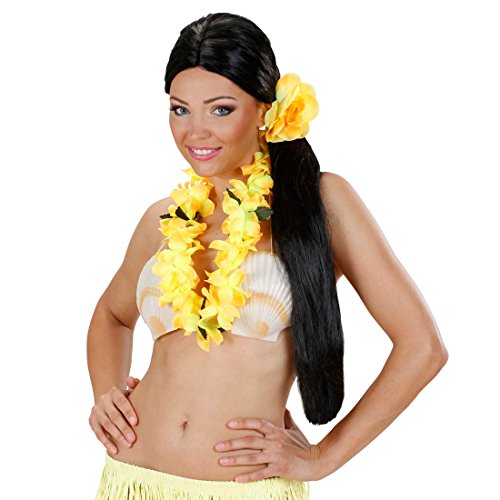 Amakando Blumen Haargummi Hawaii Haarschmuck gelb Hibiskus Zopfgummi Südsee Haarblume am Gummi Strandparty Haar Schmuck Mottoparty Haargummis Amakando Blumen Haargummi Hawaii Haarschmuck gelb Hibiskus Zopfgummi Südsee Haarblume am Gummi Strandparty Haar Schmuck Mottoparty Haargummis von Amakando