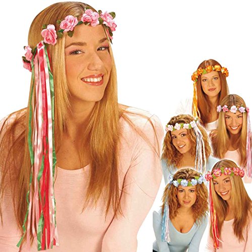 Amakando Blumenkranz Haare Haarschmuck Blumen rosa Hippie Blumenhaarkranz Fee Blütenkranz Elfe Blumenschmuck Haar Kostüm Accessoire Blumenkind Mottoparty Zubehör Amakando Blumenkranz Haare Haarschmuck Blumen rosa Hippie Blumenhaarkranz Fee Blütenkranz Elfe Blumenschmuck Haar Kostüm Accessoire Blumenkind Mottoparty Zubehör von Amakando