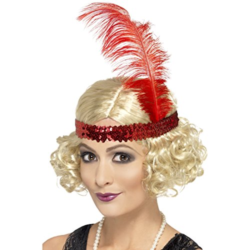 Amakando Charleston Perücke mit Haarband 20er Jahre Damenperücke blond Flapper Lockenperücke Damen Kurzhaarperücke Can Can Faschingsperücke Tänzerin Kostüm Haare Amakando Charleston Perücke mit Haarband 20er Jahre Damenperücke blond Flapper Lockenperücke Damen Kurzhaarperücke Can Can Faschingsperücke Tänzerin Kostüm Haare von Amakando