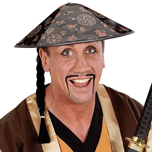 Amakando China Hut Chinesenhut mit Zopf Reispflücker Chinahut Asiatischer Sonnenhut Bambushut Chinesische Kopfbedeckung Fasching Mütze Asia Mottoparty Accessoire Karneval Kostüm Zubehör Amakando China Hut Chinesenhut mit Zopf Reispflücker Chinahut Asiatischer Sonnenhut Bambushut Chinesische Kopfbedeckung Fasching Mütze Asia Mottoparty Accessoire Karneval Kostüm Zubehör von Amakando