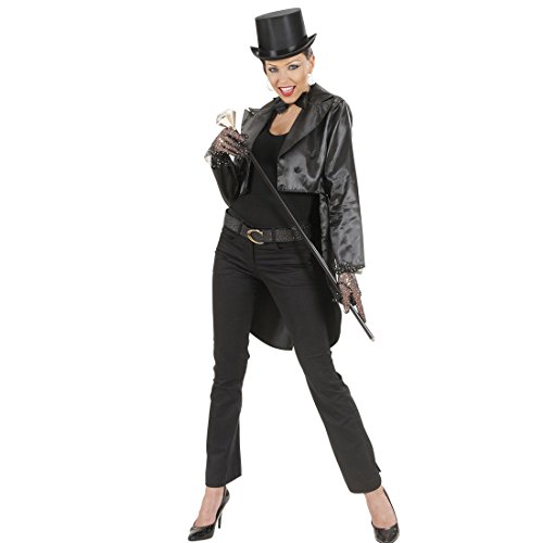 Amakando Damenfrack Satin schwarz Frack Damen M 38/40 Frauenfrack Kabarett Showgirl Outfit Can Can Revue Damenkostüm Marlene Kostüm Amakando Damenfrack Satin schwarz Frack Damen M 38/40 Frauenfrack Kabarett Showgirl Outfit Can Can Revue Damenkostüm Marlene Kostüm von Amakando