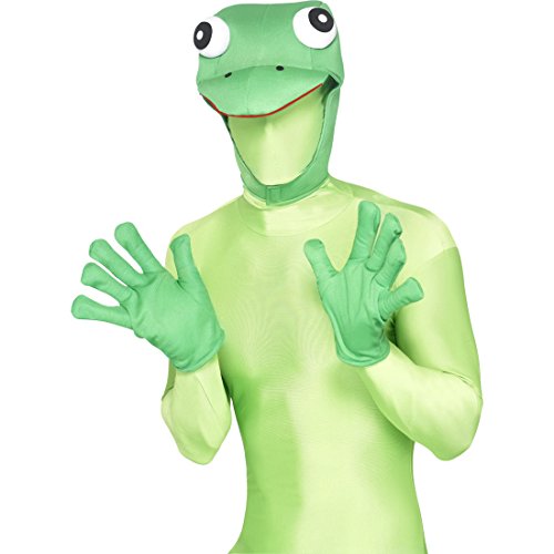 Amakando Frosch Kostüm Set Froschkostüm Kit Kermit Kostümset Froschverkleidung Tierkostüm Tier Kostüm von Amakando