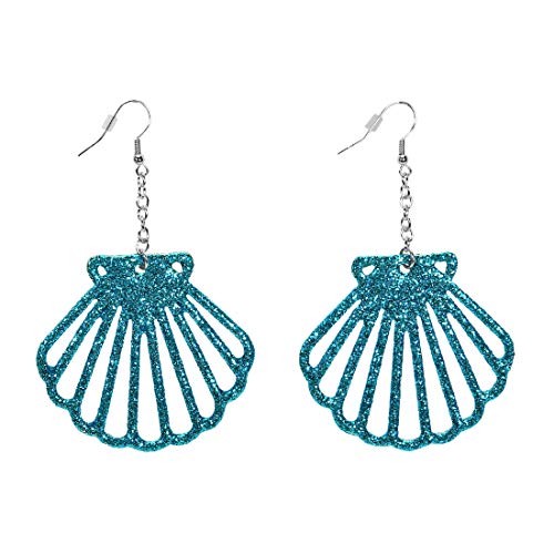 Amakando Funkelnde Ohrhänger Nixe/Türkis/Fantasievolles Kostüm-Accessoire Mermaid/Genau richtig zu Karneval & Themenabend Amakando Funkelnde Ohrhänger Nixe/Türkis/Fantasievolles Kostüm-Accessoire Mermaid/Genau richtig zu Karneval & Themenabend von Amakando