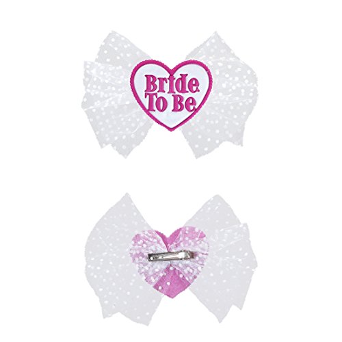 Amakando Haarschmuck Braut JGA Kopschmuck Bride to be Junggesellinnenabschied Haarspange Haarklammer Hochzeit Frauen Kostüm Accessoire Haarclips Junggesellenabschied Amakando Haarschmuck Braut JGA Kopschmuck Bride to be Junggesellinnenabschied Haarspange Haarklammer Hochzeit Frauen Kostüm Accessoire Haarclips Junggesellenabschied von Amakando
