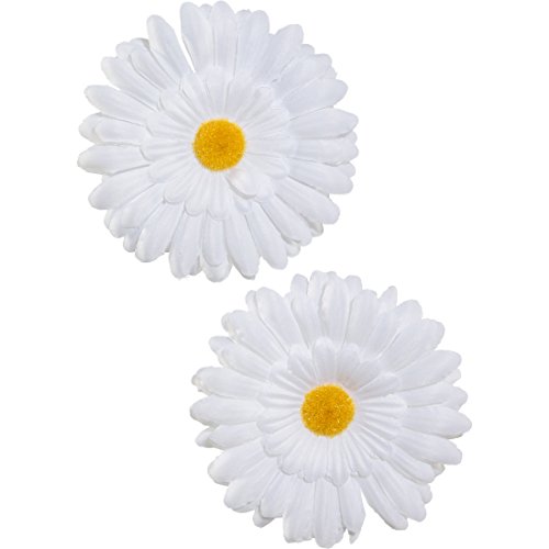 Amakando Hippie Ansteckblumen Flower Power Blumen Clips 2er Set 70er Jahre Blumenanstecker Margeriten Haarblumen Karnevalskostüme Accessoires Mottoparty Blumen Kopfschmuck Gänseblümchen Haarschmuck Amakando Hippie Ansteckblumen Flower Power Blumen Clips 2er Set 70er Jahre Blumenanstecker Margeriten Haarblumen Karnevalskostüme Accessoires Mottoparty Blumen Kopfschmuck Gänseblümchen Haarschmuck von Amakando
