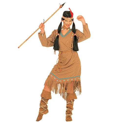 Amakando Indianerkostüm Damen - S (34/36) - Indianerinnenkostüm Indianer Kostüm Damen Pocahontas Damenkostüm Westernkostüm Indianerin Kostüm Cheyenne von Amakando