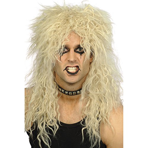 Amakando Langhaarperücke 80er Jahre Perücke Rocker blond Rockstar Faschingsperücke Faschingsperücke Hardrock Karnevalsperücke Herrenperücke Langhaar Amakando Langhaarperücke 80er Jahre Perücke Rocker blond Rockstar Faschingsperücke Faschingsperücke Hardrock Karnevalsperücke Herrenperücke Langhaar von Amakando
