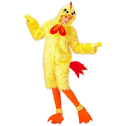 Amakando Lustiges Küken-Kostüm Huhn für Erwachsene/Gelb/Hühnchen-Overall für Frauen & Männer/Passend gekleidet zu Straßenkarneval & Mottoparty Amakando Lustiges Küken-Kostüm Huhn für Erwachsene/Gelb/Hühnchen-Overall für Frauen & Männer/Passend gekleidet zu Straßenkarneval & Mottoparty von Amakando
