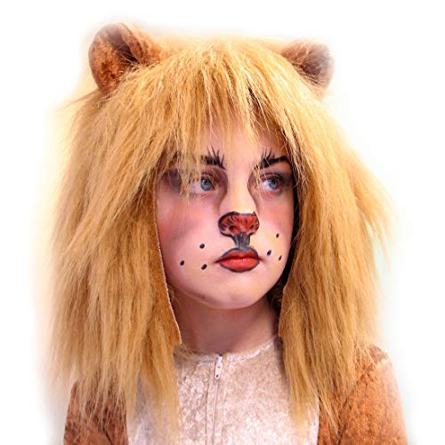 Amakando Majestätische König der Löwen Kappe/Braun/Geniale Tiger-Mütze mit Fell/Wie geschaffen zu Kinder-Karneval & Fasching Amakando Majestätische König der Löwen Kappe/Braun/Geniale Tiger-Mütze mit Fell/Wie geschaffen zu Kinder-Karneval & Fasching von Amakando