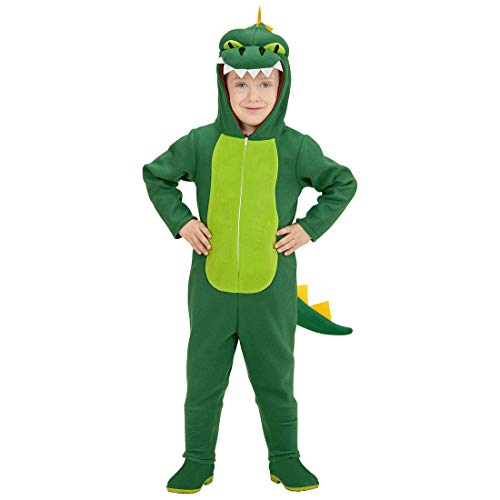 Amakando Niedliches Krokodil-Kostüm für Jungen & Mädchen/Grün 104, 2-3 Jahre/Dino Outfit Echse/EIN Highlight zu Kinder-Karneval & Mottoparty von Amakando