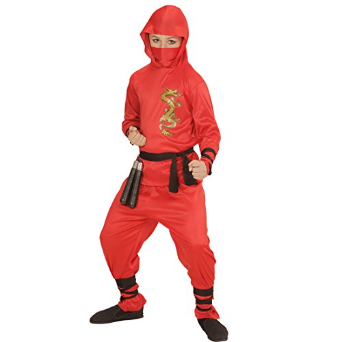 Amakando Ninjakostüm Samurai Rotes Ninja Kostüm Kind S 128 cm Kung Fu Jungenkostüm Krieger Soldatenkostüm Junge Kampfsport Kinderkostüm Kinder Faschingskostüm Soldat Amakando Ninjakostüm Samurai Rotes Ninja Kostüm Kind S 128 cm Kung Fu Jungenkostüm Krieger Soldatenkostüm Junge Kampfsport Kinderkostüm Kinder Faschingskostüm Soldat von Amakando