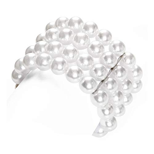 Amakando Nobler Flapper Perlen-Armreif Gatsby/Weiß/Modeschmuck Femme Fatale Accessoire/Perfekt geeignet zu Mottoparty & Themenabend Amakando Nobler Flapper Perlen-Armreif Gatsby/Weiß/Modeschmuck Femme Fatale Accessoire/Perfekt geeignet zu Mottoparty & Themenabend von Amakando