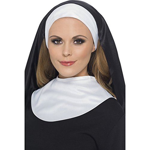 Amakando Nonnenhaube und Kragen Ordensschwester Kostümset Kloster Nonnen Kostüm 2 TLG. Nonnenkostüm Set Karnevalskostüme Damen Bibel Mottoparty Accessoires Nonne Faschingskostüm Kirche Amakando Nonnenhaube und Kragen Ordensschwester Kostümset Kloster Nonnen Kostüm 2 TLG. Nonnenkostüm Set Karnevalskostüme Damen Bibel Mottoparty Accessoires Nonne Faschingskostüm Kirche von Amakando