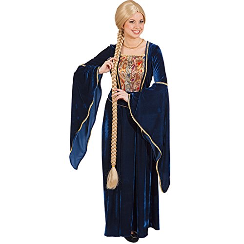 Amakando Perücke Rapunzel Blonde Zopfperücke Langhaarperücke Geflochten Mittelalterperücke lang Frauenperücke Oktoberfest Damenperücke mit Zopf Amakando Perücke Rapunzel Blonde Zopfperücke Langhaarperücke Geflochten Mittelalterperücke lang Frauenperücke Oktoberfest Damenperücke mit Zopf von Amakando