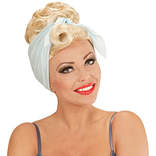 Amakando Pin Up Girl Damenperücke Damen Rockabilly Perücke blond 50s 60s Faschingsperücke 50er 60er Jahre Frauenperücke Kostüm Kleidung Zubehör Fastnacht Rockabella Karnevalsperücke Amakando Pin Up Girl Damenperücke Damen Rockabilly Perücke blond 50s 60s Faschingsperücke 50er 60er Jahre Frauenperücke Kostüm Kleidung Zubehör Fastnacht Rockabella Karnevalsperücke von Amakando