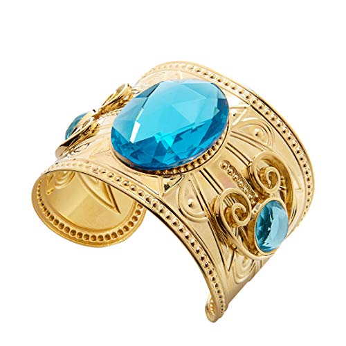 Amakando Toller Oberarm-Schmuck mit Steinen Antike Griechin/Gold-Türkis/Universeller Armreif für Römerin, Ägypterin & Zigeunerin/Wie geschaffen zu Mottoparty & Kostümfest Amakando Toller Oberarm-Schmuck mit Steinen Antike Griechin/Gold-Türkis/Universeller Armreif für Römerin, Ägypterin & Zigeunerin/Wie geschaffen zu Mottoparty & Kostümfest von Amakando