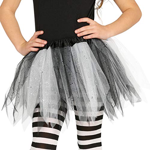 Amakando Universell einsetzbarer Tüllrock für Mädchen/ca. 30 cm lang in schwarz-weiß/Niedlicher Ballettrock kleine Tänzerin/EIN Blickfang zu Kinder-Fasching & Mottoparty Amakando Universell einsetzbarer Tüllrock für Mädchen/ca. 30 cm lang in schwarz-weiß/Niedlicher Ballettrock kleine Tänzerin/EIN Blickfang zu Kinder-Fasching & Mottoparty von Amakando