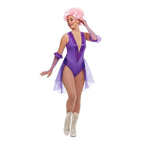 Attraktives Outfit Trapez-Künstlerin/Violett S (34/36) / Show Girl Verkleidung Revue/Perfekt geeignet zu Fasching & Karneval von Amakando