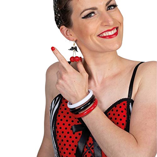 Extravagante Rock n Roll Armringe für Damen/Stylisches Vintage Armband Pin Up Girl/Bestens geeignet zu Karneval & Kostümfest Extravagante Rock n Roll Armringe für Damen/Stylisches Vintage Armband Pin Up Girl/Bestens geeignet zu Karneval & Kostümfest von Amakando