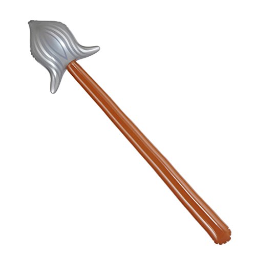 Amakando Spieß Aufblasbarer Speer 86 cm Waffe Mittelalter Harpune Lanze aufblasbar Indianer Kostüm Accessoire Gladiator Krieger Zubehör Amakando Spieß Aufblasbarer Speer 86 cm Waffe Mittelalter Harpune Lanze aufblasbar Indianer Kostüm Accessoire Gladiator Krieger Zubehör von Amakando