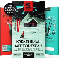 Krimidinner Korkenknall mit Todesfall Krimidinner Korkenknall mit Todesfall von Amaringa Games GmbH