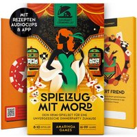Gourmet Criminelle - Spielzug mit Mord - Krimidinner von Amaringa Games Gmbh
