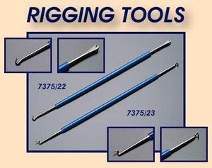 Rigging Tools x 2 for Wooden Model Ship Building Stick & String models by Amati Rigging Tools x 2 for Wooden Model Ship Building Stick & String models by Amati von Amati