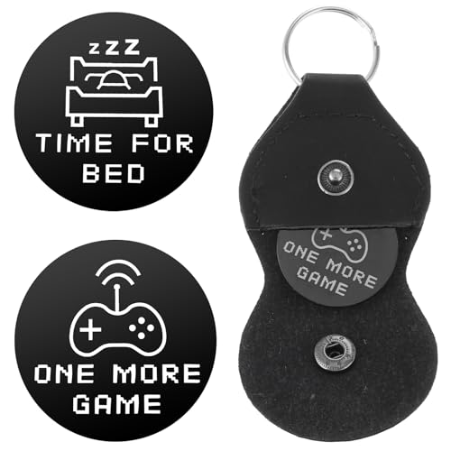 Amaxiu Entscheidungsmacher-Münzen, Geschenke, ein weiteres Spiel oder gehen Sie ins Bett, Taschenumarmung mit Leder-Schlüsselanhänger, Edelstahl, umklappbar, Herausforderung, Glücksmünze für Amaxiu Entscheidungsmacher-Münzen, Geschenke, ein weiteres Spiel oder gehen Sie ins Bett, Taschenumarmung mit Leder-Schlüsselanhänger, Edelstahl, umklappbar, Herausforderung, Glücksmünze für von Amaxiu