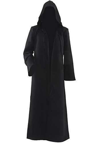 Amayar Herren Kapuzen Robe Umhang Ritter Fancy Cosplay Kostüm Amayar Herren Kapuzen Robe Umhang Ritter Fancy Cosplay Kostüm von Amayar