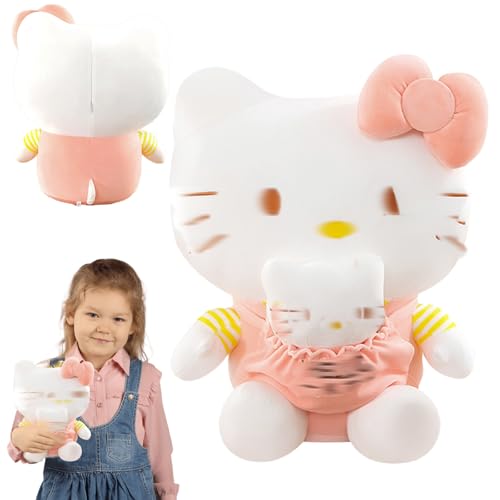 Kuscheltier, Plush Plüschtier Kuscheltier Stofftier Kitty Plüschtier Cat Cartoon Plüschtier Kuscheltier Stofftier Gefüllte Plüschpuppe Mädchen Kinder Geburtstaggeschenke Geschenk Party Supplies von Amazluck