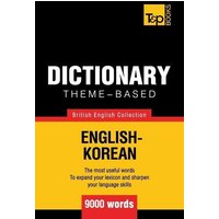 Theme-based dictionary British English-Korean - 9000 words von Amazon Digital Services LLC - Kdp