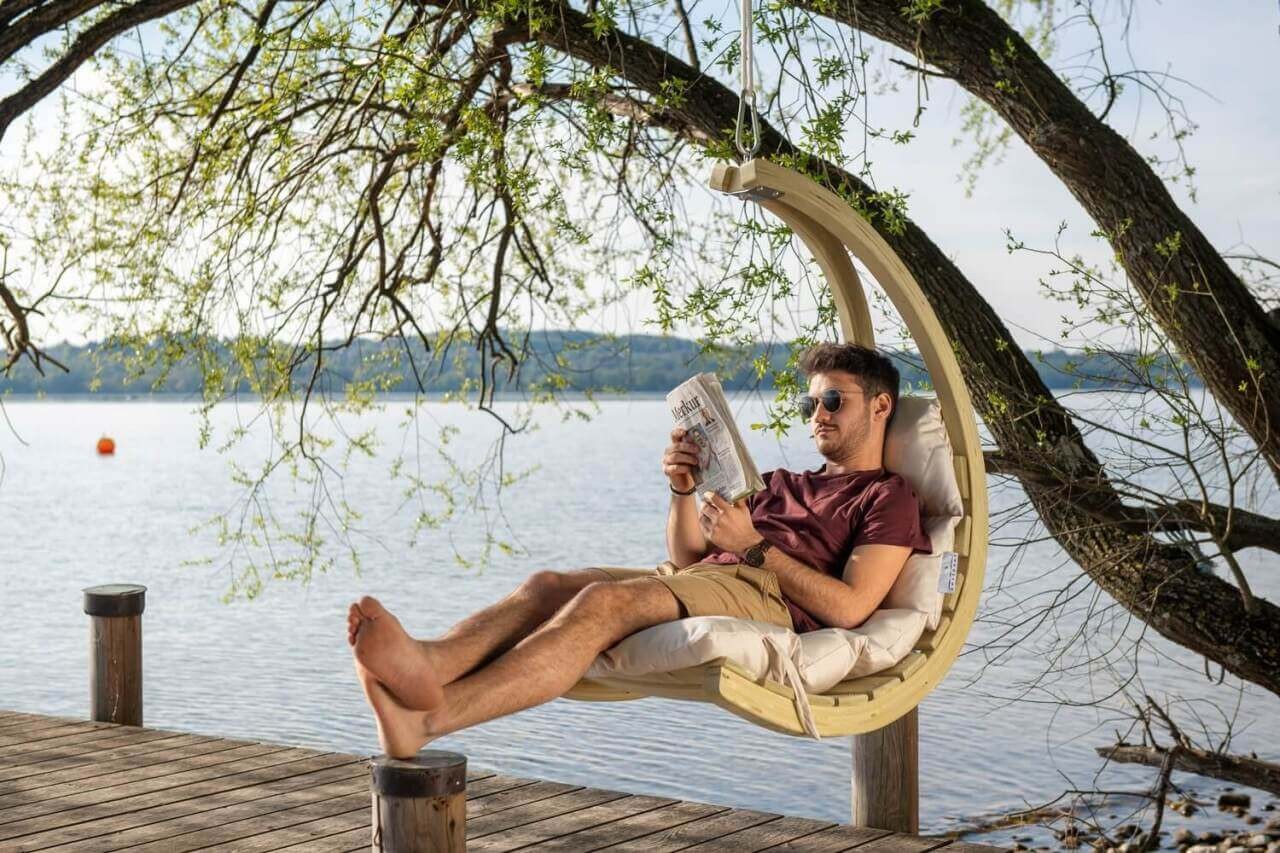 Schwebesessel Swing Chair creme Schwebesessel Swing Chair creme von Amazonas