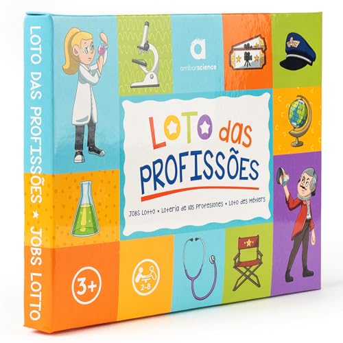 Ambarscience - Bingo DE Profesiones, Mehrfarbig (108100040022) von ambarscience